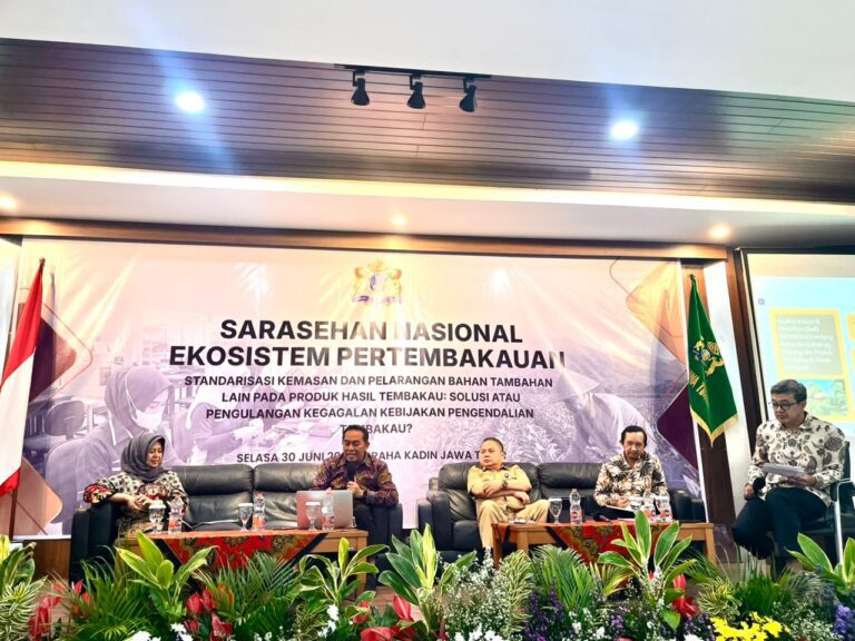 KADIN Jatim Gelar Sarasehan Nasional: Kupas Aturan Kemasan Polosdan Pelarangan Bahan Tambahan yang Menekan Sektor Strategis Tembakau