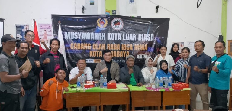 IBCA MMA Surabaya Masuki Babak Baru, Dian Susanti Resmi Terpilih