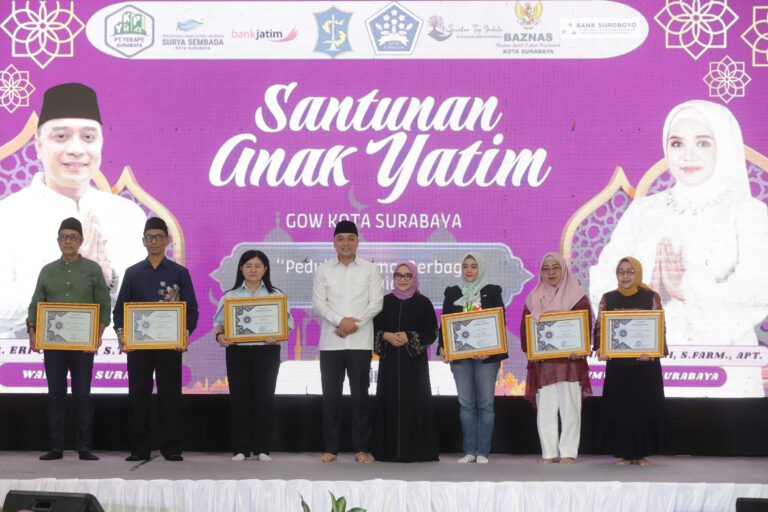 Santuni 1.500 Anak Yatim Lintas Agama, Surabaya Tegaskan Kepedulian Tak Mengenal Perbedaan