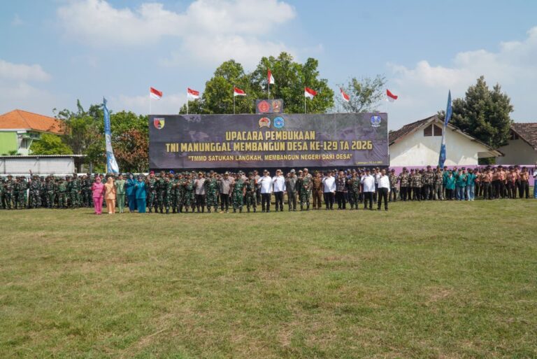 TMMD ke-129, Fokus Percepatan dan Pemerataan Pembangunan Desa