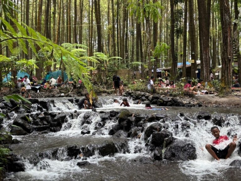 Libur Sekolah Dongkrak Kunjungan Wisata Kalipinusan Poncosumo, Gerakkan Ekonomi Desa Sumberwuluh
