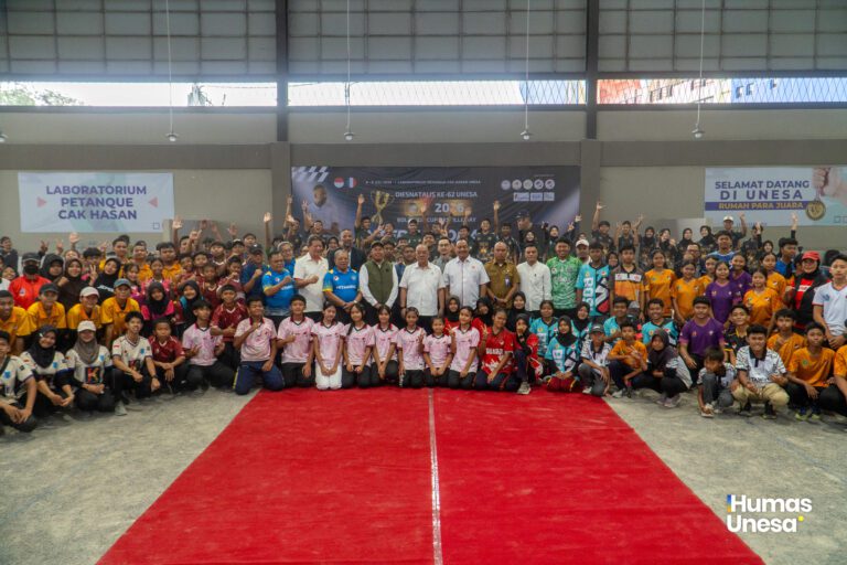 Ketua Umum KONI Pusat Buka UNESA Petanque Tournament Nasional, Perkuat Pembinaan Atlet Menuju Prestasi Internasional
