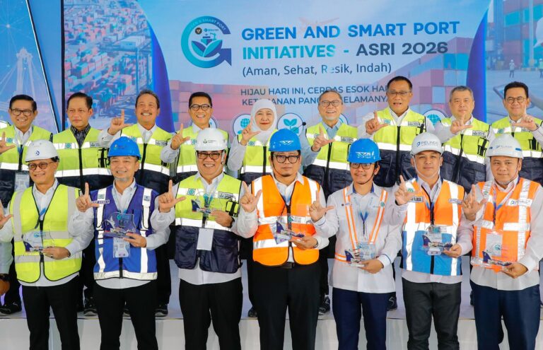 Gubernur Khofifah Dampingi Menko Pangan Zulhas di GSPI ASRI 2026, Pastikan Jatim Siap Dukung Transformasi Pelabuhan yang Green, Smart, Efisien dan Kompetitif