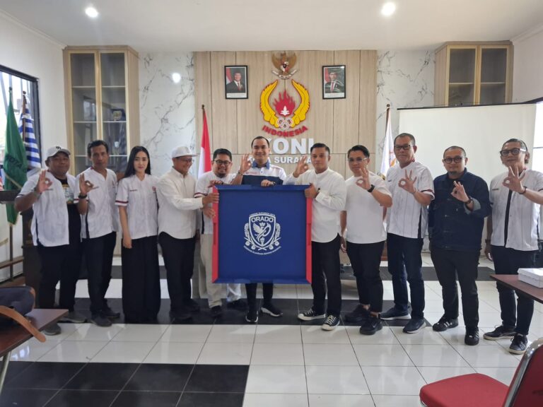 Domino Resmi Masuk Lingkar KONI, ORADO Surabaya Bersiap Sumbang Emas di Porprov Jatim