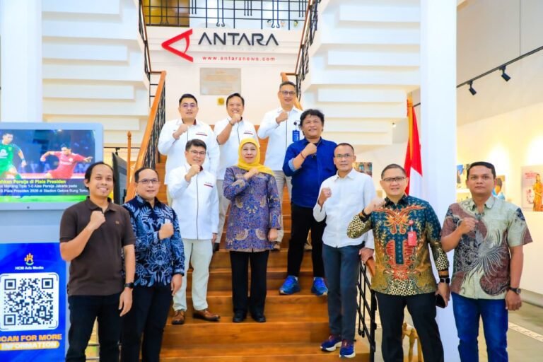 Gubernur Khofifah Kunjungi ANTARA Heritage Center, Sampaikan Pentingnya Menjaga  Diseminasi Informasi dan Komunikasi Publik yang Akuntabel