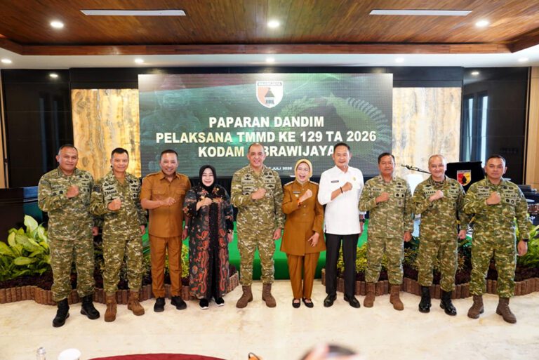 Pemkab Lumajang dan Kodim 0821 Perkuat Sinergi TMMD ke-129 untuk Percepat Pembangunan Desa