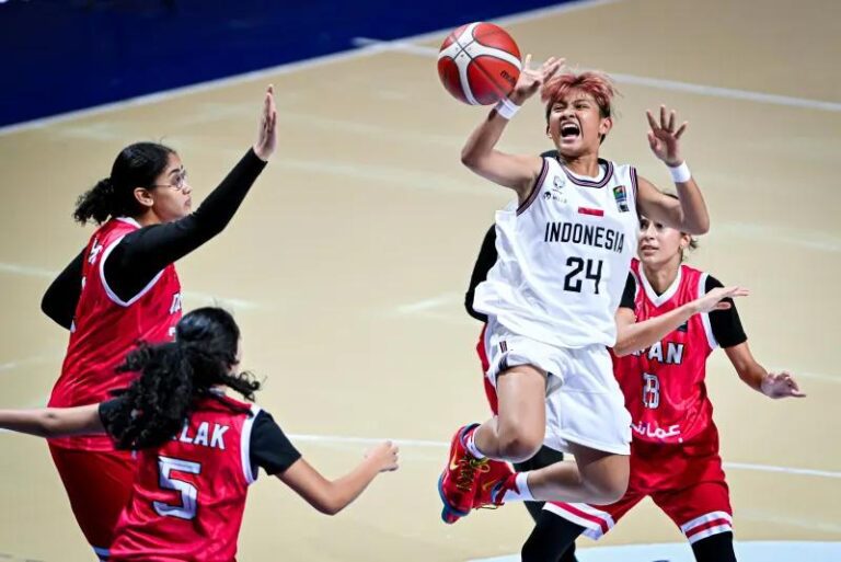 Indonesia Kalahkan Oman 127-6! Awal Manis di FIBA U18 Women’s Asia Cup 2026
