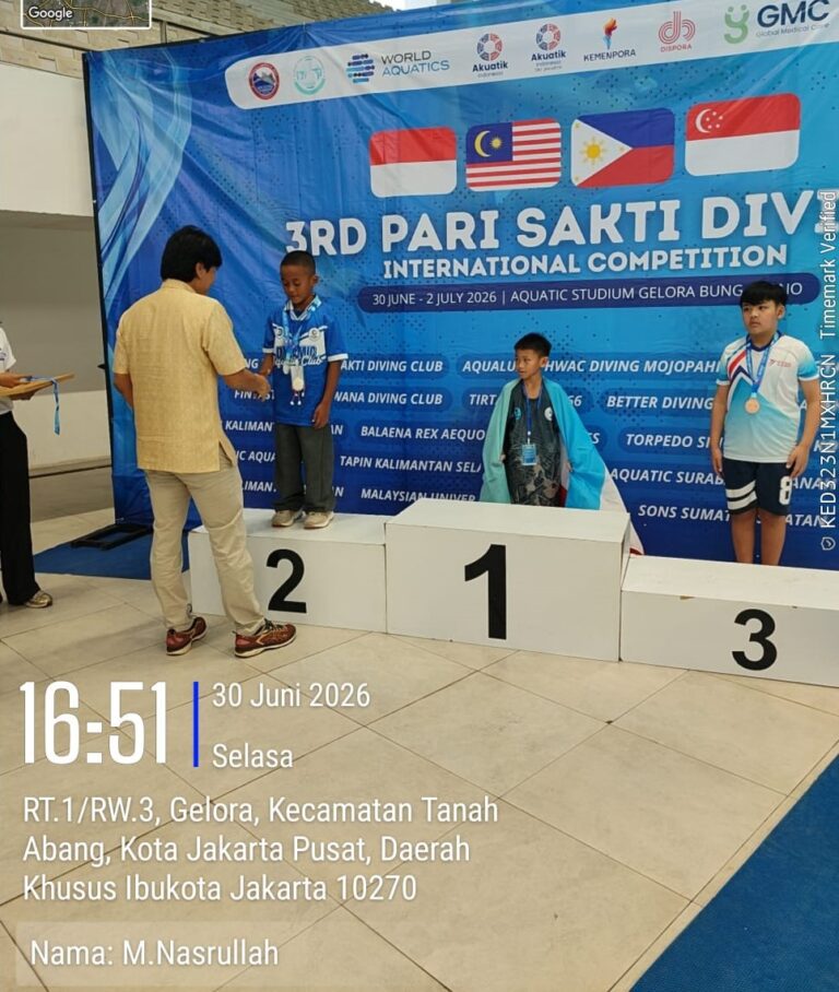Lahir Bibit Atlet Loncat Indah Jatim, Ronaldy: Hasil Ini Jadi Modal 10 Tahun ke Depan