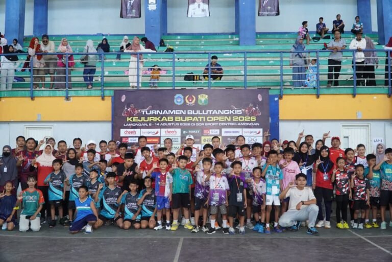 Turnamen Badminton Kejurkab dan Bupati Open 2026 Dibuka