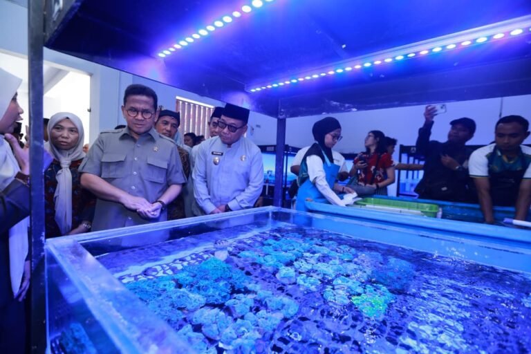 Mendag Lepas Ekspor Koral Hias Senilai 2.500 USD Hasil Budidaya Banyuwangi ke Amerika