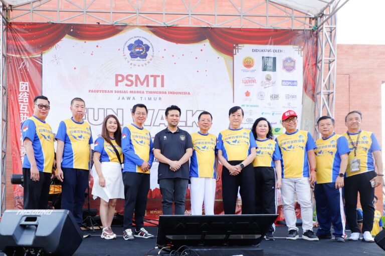 Wagub Emil Hadiri PSMTI Jatim 3K FunWalk, Perkuat Kebersamaan dan Optimisme Gerakkan Ekonomi Jatim