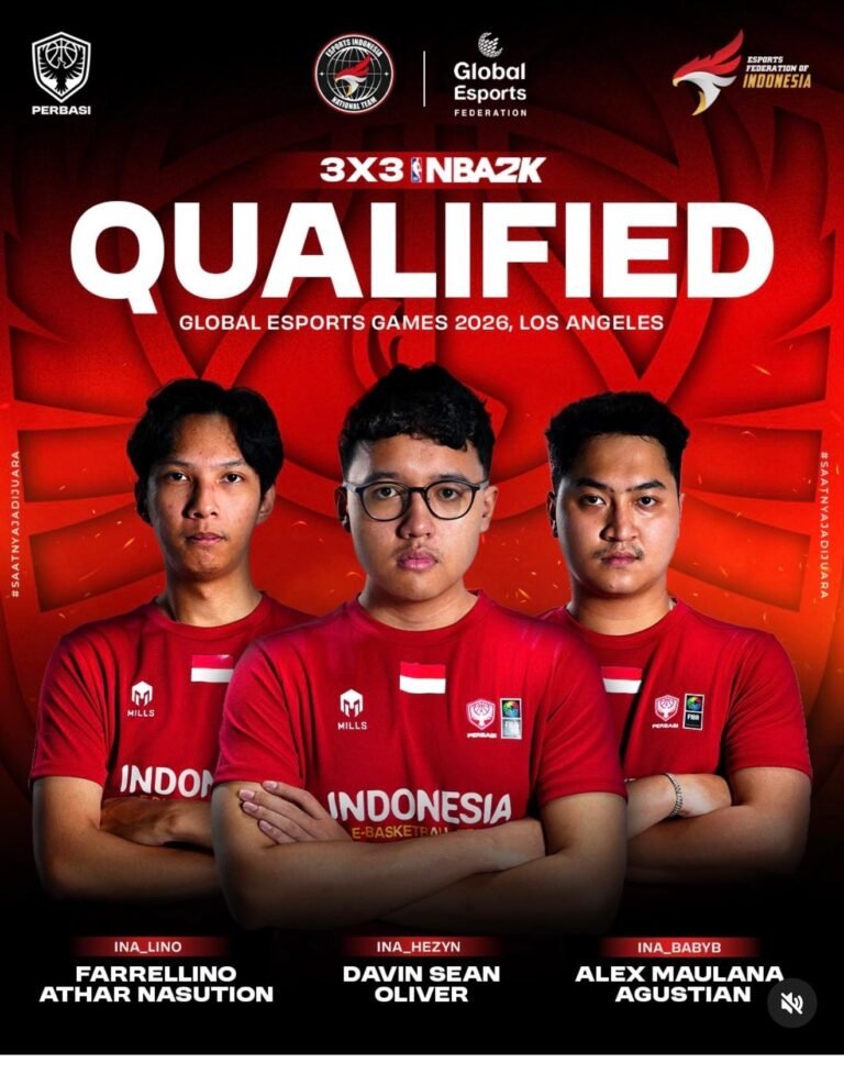 Sejarah! Untuk Kali Pertama NBA2K Indonesia Tembus Panggung Dunia, GEG 2026