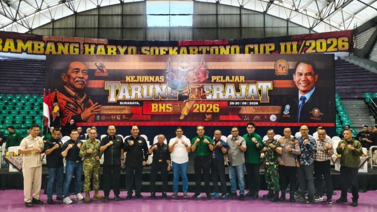Jawa Timur Pelopori Kejurnas Pelajar Tarung Derajat Tingkat Nasional di Luar Jabar