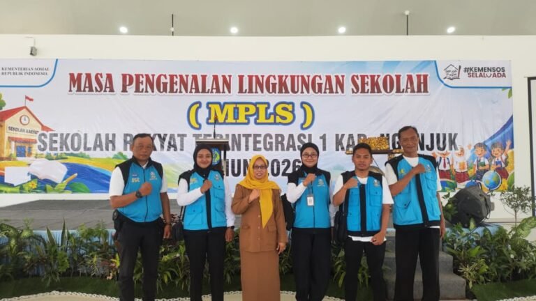 JSC UPT PPSAA Nganjuk Hadiri Peresmian dan Pembukaan MPLS Sekolah Rakyat Terintegrasi