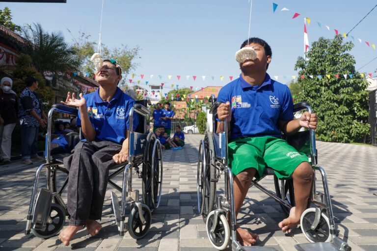 Semarak HUT ke-81 RI, 60 Anak Disabilitas Surabaya Ikuti Lomba di Kalijudan