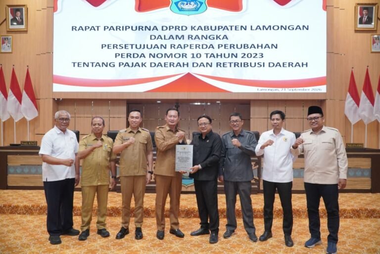 Raperda Perubahan APBD 2026 Disetujui, Pembangunan Prioritas dan Pelayanan Masyarakat Jadi Fokus Utama