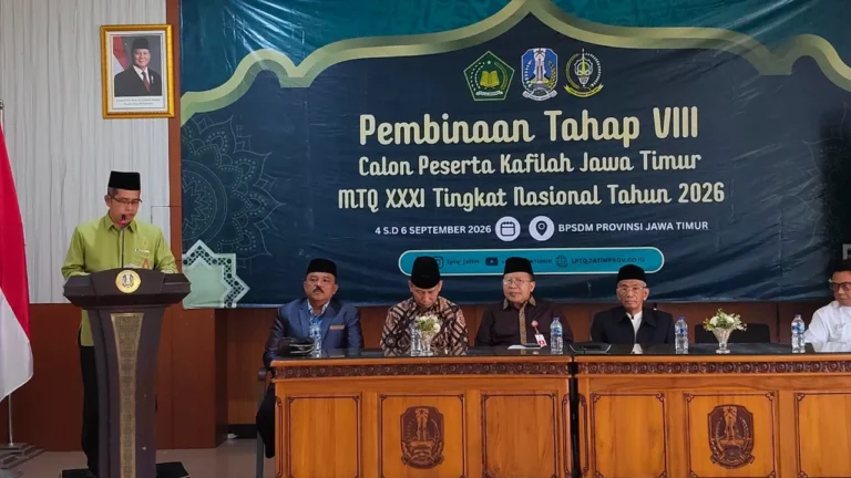 Kafilah Jawa Timur Mantapkan Kesiapan Menuju MTQ XXXI Tingkat Nasional 2026
