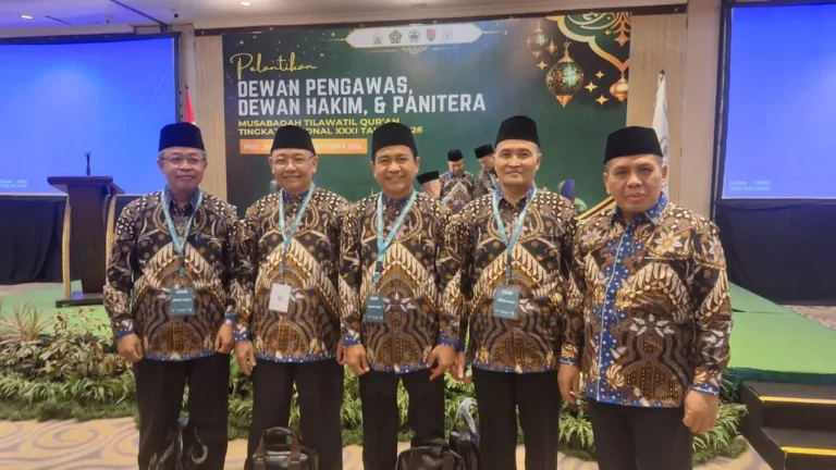 Lima Dewan Hakim Asal Jatim Dilantik untuk MTQ Nasional XXXI 2026 di Semarang