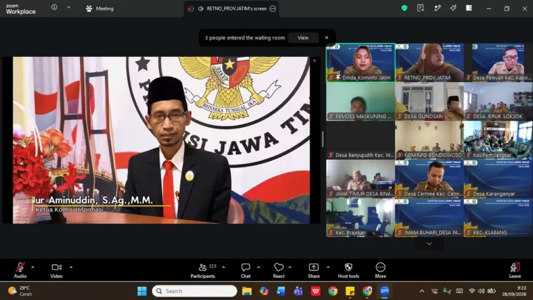 KI Jatim Gandeng Pemprov Perkuat Keterbukaan Informasi di Desa