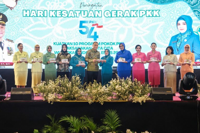 HKG PKK ke-54, PKK Surabaya Gerakkan Warga Atasi Persoalan Keluarga hingga Pangan