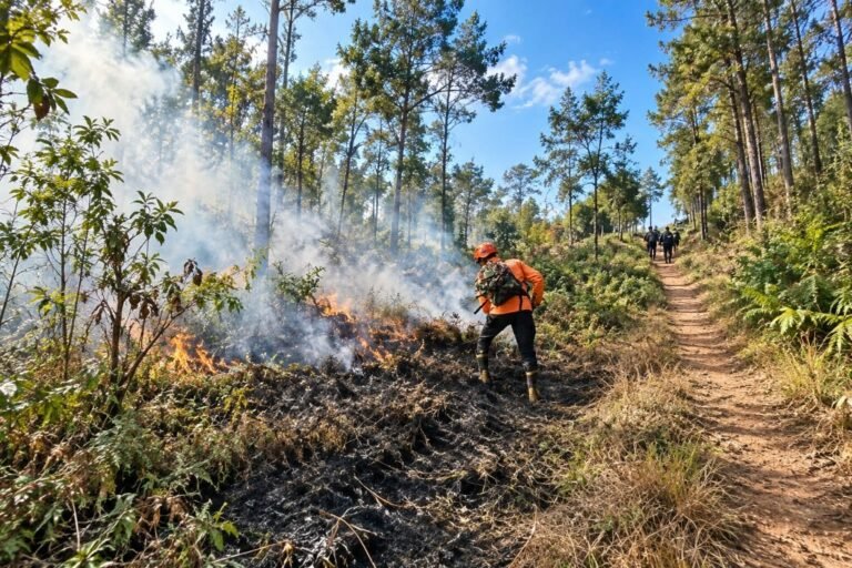 BPBD Lumajang Intensifkan Pemantauan Kebakaran Hutan di Blok Jantur