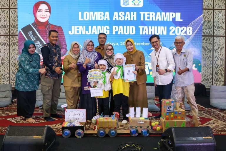 166 Satuan PAUD Surabaya Sulap Sampah Jadi Karya hingga Alat Pembelajaran