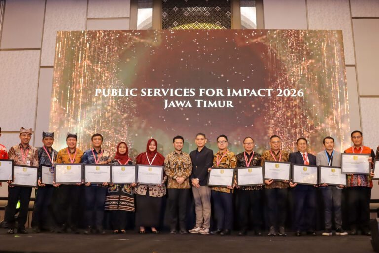Lima PD Surabaya Raih Public Service for Impact of The Year Jatim 2026, Pelayanan Mulai Diperkuat AI
