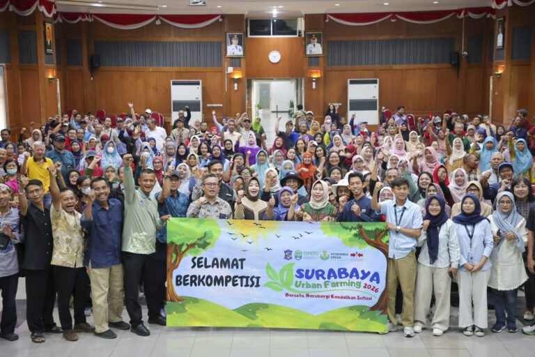 Surabaya Andalkan Urban Farming untuk Perkuat Ketahanan Pangan dan Redam Inflasi