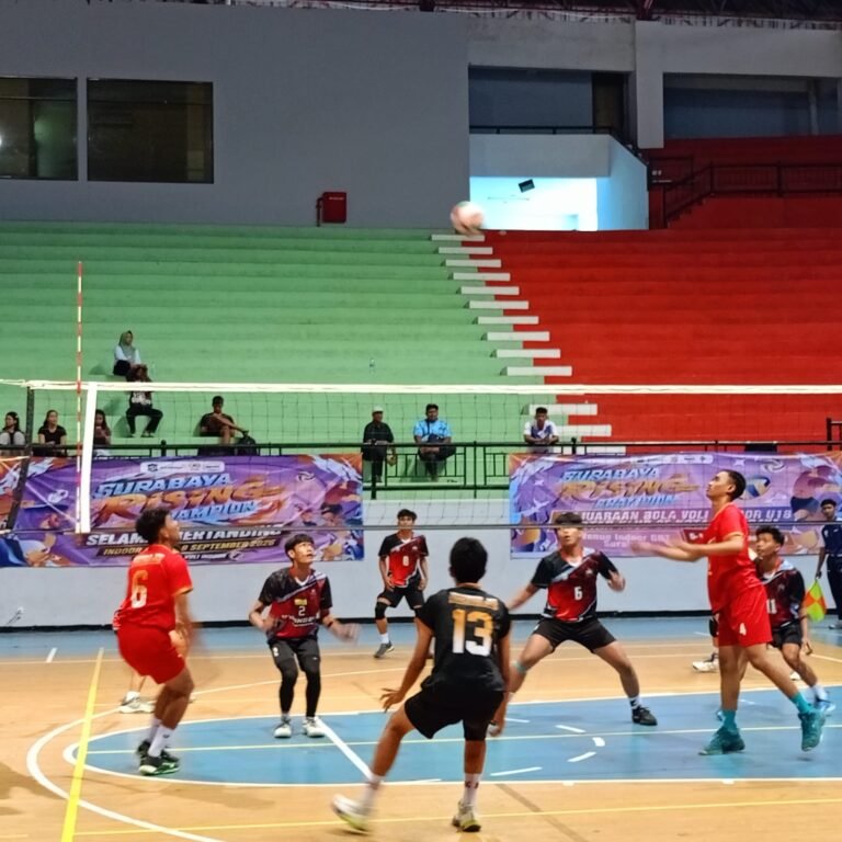 Hari Kedua, Surabaya Rising Champion 2026, Persaingan Klub Voli U-18 Makin Ketat