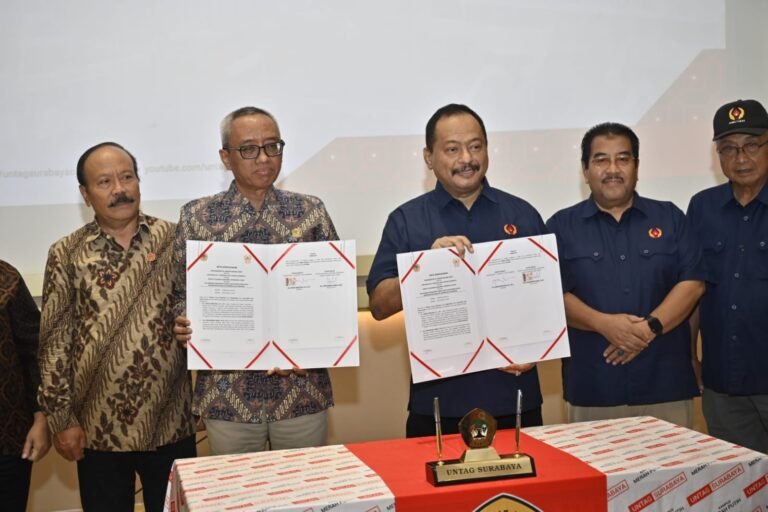 Untag Surabaya Gandeng KONI Jatim, Siapkan Beasiswa dan Kuliah untuk Atlet