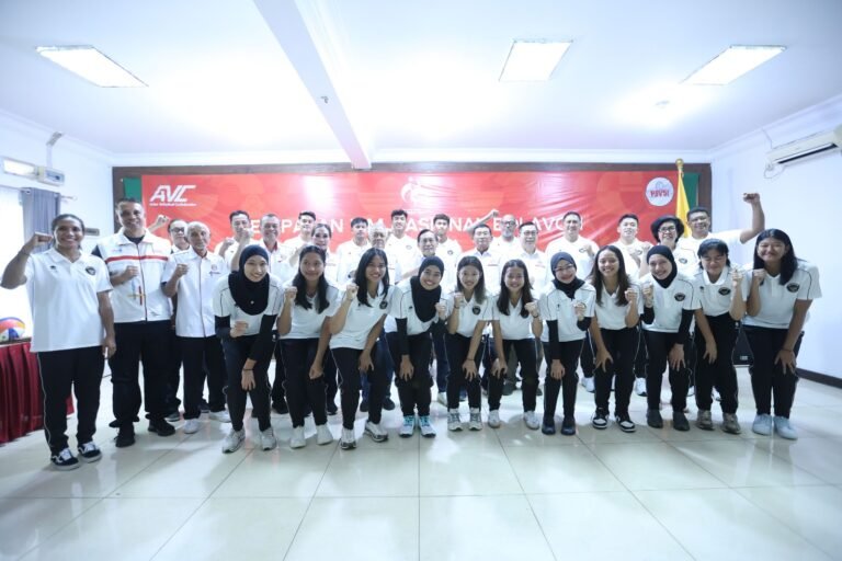 PP. PBVSI Lepas Timnas voli pantai putra dan voli putri indoor ke Asian Games 2026