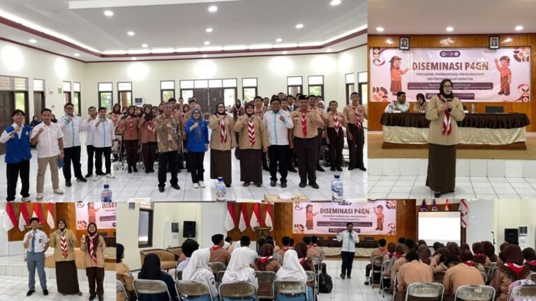 Tanamkan Jiwa Patriot Kesatria, Kipan Gresik Bersama Kwarcab Pramuka Sukses Gelar Diseminasi P4GN