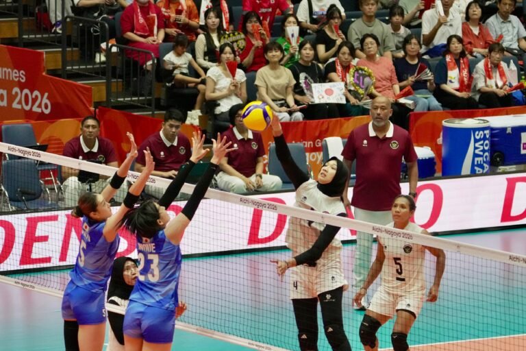 Timnas Voli Beri Perlawanan Ketat Jepang