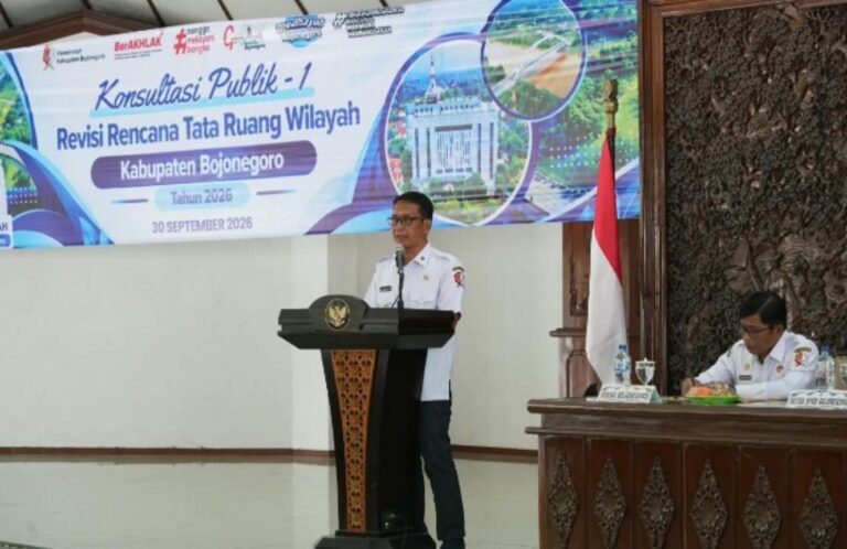 Pemkab Bojonegoro Dorong Revisi RTRW Sesuai Kebutuhan Pembangunan dan Masyarakat