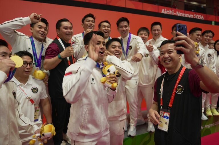 Usai Raih Emas Asian Games 2026, Menpora Erick: Terima Kasih Sudah Berjuang untuk Merah Putih!