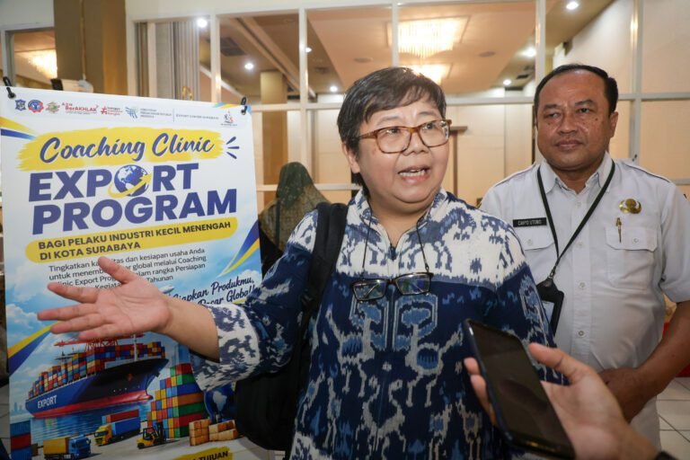 Bantu IKM Tembus Pasar Internasional, Pemkot Surabaya Gelar Coaching Clinic Export