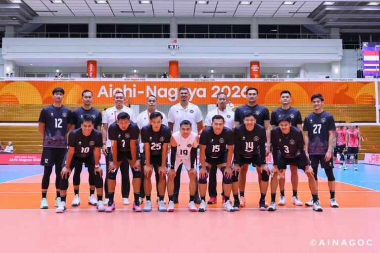 Tim Voli Putra Indonesia Bangkit dengan Kemenangan Telak atas Kirgiztan