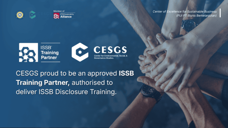 CESGS UNAIR Resmi Jadi ISSB Training Partner Pertama di Indonesia