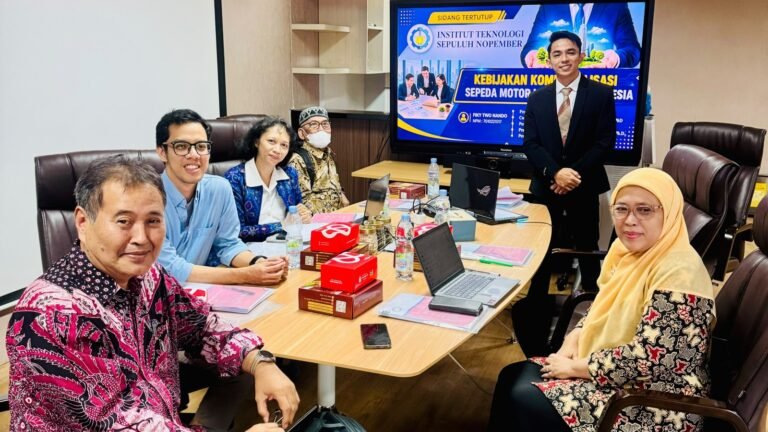 Doktor ITS Rumuskan Kebijakan Percepat Adopsi Motor Listrik
