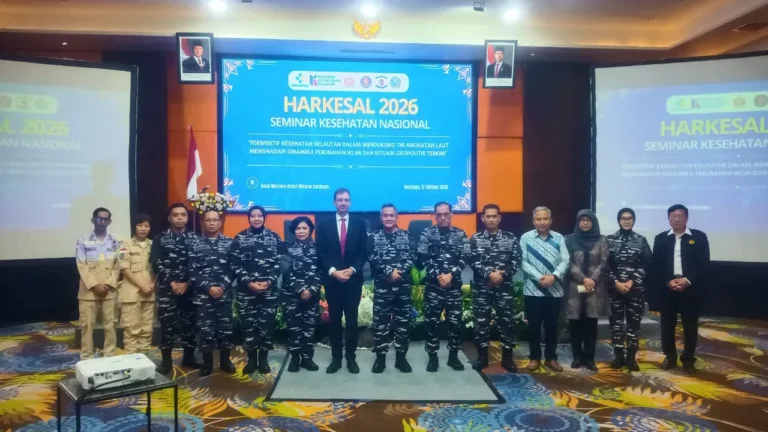 Peringati Hari Kesehatan TNI AL, Puskesal Perkuat Mitigasi Risiko Kesehatan di Wilayah Maritim