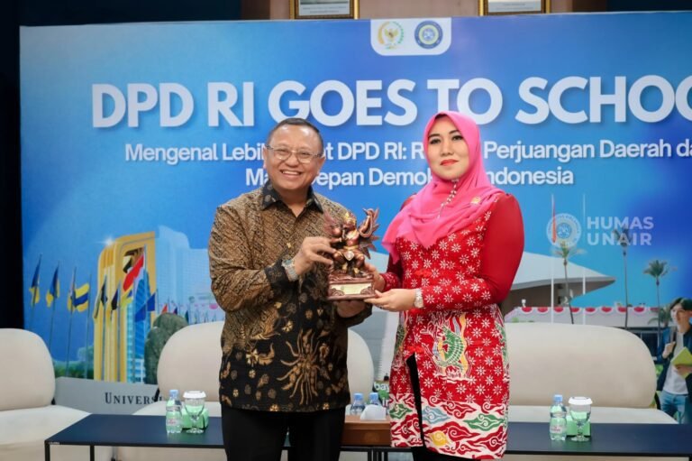 UNAIR dan DPD RI Dorong Mahasiswa Melek Politik dan Berpikir Kritis