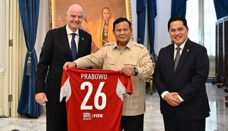 Erick Thohir Dampingi Gianni Infantino Bertemu Presiden Prabowo, Bahas Masa Depan Sepak Bola Indonesia