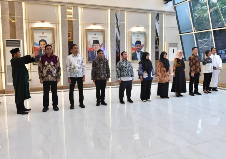 Kemenpora Lantik Sembilan Pegawai di Media Center, Perkuat Kinerja Organisasi